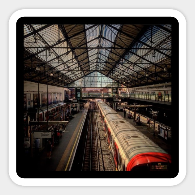 London station Sticker by Lionik09